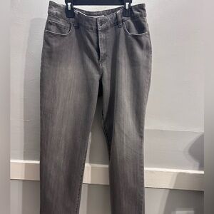 Chico's Women's Gray Straight Jeans